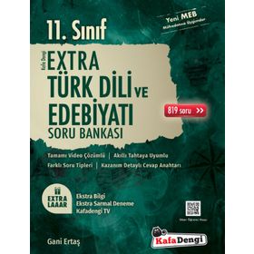11. Sınıf Kafadengi Türk Dili ve Edebiyatı Extra Soru Bankası