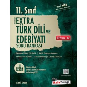 11. Sınıf Kafadengi Türk Dili ve Edebiyatı Extra Soru Bankası