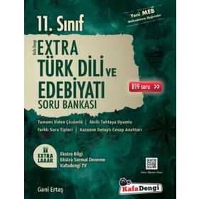 11. Sınıf Kafadengi Türk Dili ve Edebiyatı Extra Soru Bankası