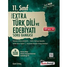 11. Sınıf Kafadengi Türk Dili ve Edebiyatı Extra Soru Bankası