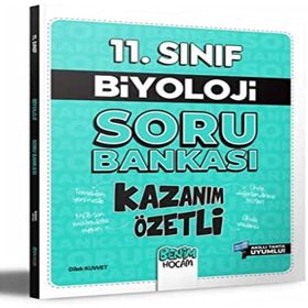 11. Sınıf Kazanım Özetli Biyoloji Soru Bankası Benim Hocam Yayınları