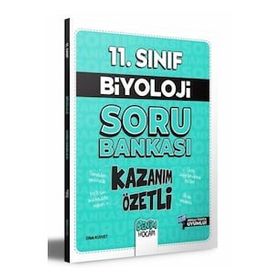 11. Sınıf Kazanım Özetli Biyoloji Soru Bankası Benim Hocam Yayınları