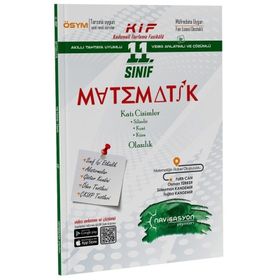 11.Sınıf Kif Matematik Set-Navigasyon Yayınları