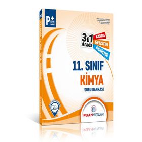 11. Sınıf Kimya 3'ü 1 Arada Soru Bankası Puan Yayınları