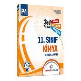 11. Sınıf Kimya 3'ü 1 Arada Soru Bankası Puan Yayınları