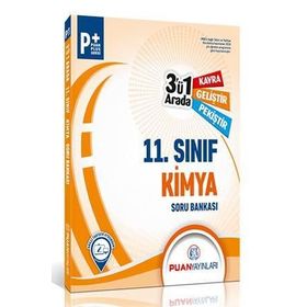 11. Sınıf Kimya 3'ü 1 Arada Soru Bankası Puan Yayınları