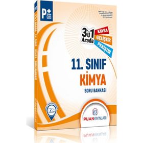 11. Sınıf Kimya 3'ü 1 Arada Soru Bankası Puan Yayınları