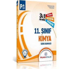 11. Sınıf Kimya 3'ü 1 Arada Soru Bankası Puan Yayınları