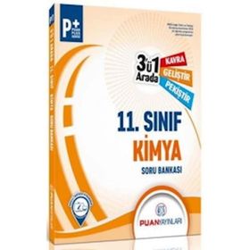 11. Sınıf Kimya 3'ü 1 Arada Soru Bankası