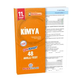 11. Sınıf Kimya Akıllı Test-Puan Yayınları