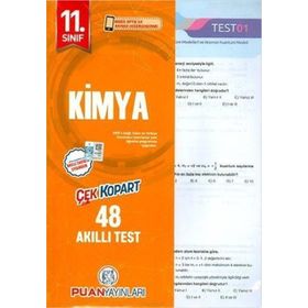 11. Sınıf Kimya Akıllı Test-Puan Yayınları