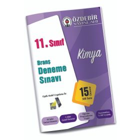 11.Sınıf Kimya Branş Deneme Özdebir Yayınları