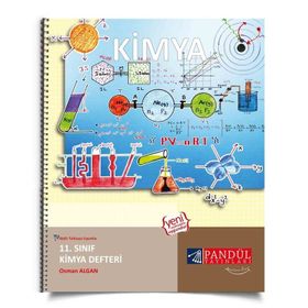11. Sınıf Kimya Defteri Pandül Yayınları