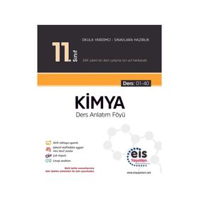 11. Sınıf Kimya Ders Anlatım Föyü - Eis Yayınları