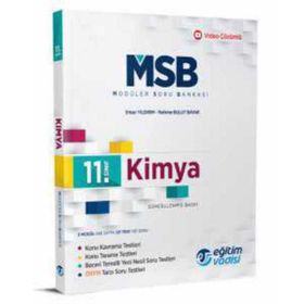 11. Sınıf Kimya Güncel MSB Modüler Soru Bankası-Eğitim Vadisi Yayınları