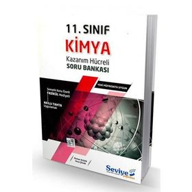 11. Sınıf Kimya Kazanım Hücreli Soru Bankası-Seviye Yayınları