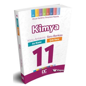 11. Sınıf Kimya Konu Anlatımlı Soru Bankası Az Konu Çok Soru Doğru Cevap Yayınları
