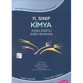 11. Sınıf Kimya Konu Özetli Soru Bankası Esen Yayınları