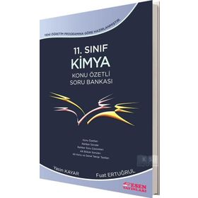 11. Sınıf Kimya Konu Özetli Soru Bankası Esen Yayınları