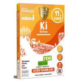 11. Sınıf Kimya Konu Özetli Soru Bankası-Soru Kalesi Yayınları