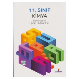 11. Sınıf Kimya Konu Özetli Soru Bankası - Supara Yayınları