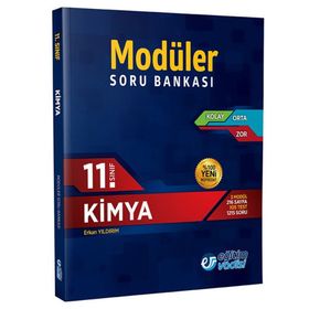 11. Sınıf Kimya Modüler Soru Bankası Eğitim Vadisi Yayınları