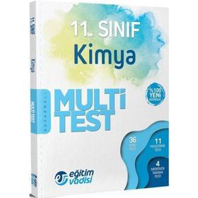 11.Sınıf Kimya Multi Test Soru Bankası - Eğitim Vadisi Yayınları