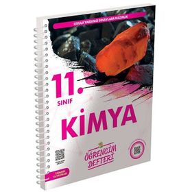 11.sınıf Kimya Öğrencim Defteri Murat Yayınları