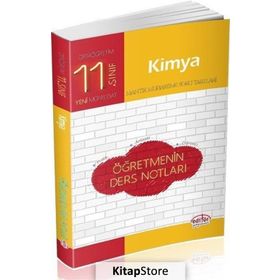 11. Sınıf Kimya Öğretmenin Ders Notları Editör Yayınları