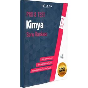 11. Sınıf Kimya ProTest Soru Bankası-Bilfen Yayınları