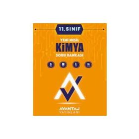 11.sınıf Kimya Soru Bankası - Avantaj Yayınları