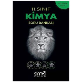 11. Sınıf Kimya Soru Bankası Kitabı-Simya Yayınları
