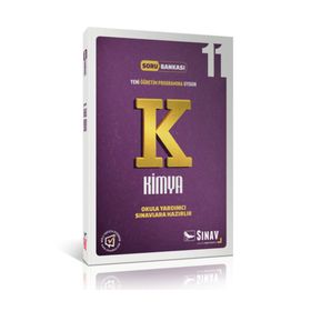 11. Sınıf Kimya Soru Bankası Sınav Dergisi Yayınları