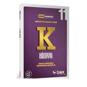 11. Sınıf Kimya Soru Bankası Sınav Dergisi Yayınları