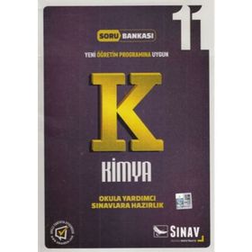 11.Sınıf Kimya Soru Bankası Sınav Yayınları