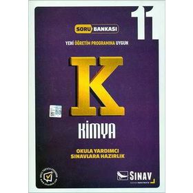 11.Sınıf Kimya Soru Bankası Sınav Yayınları