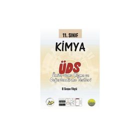 11. Sınıf Kimya Ünite Değerlendirme Sınavı-Pano Yayınları