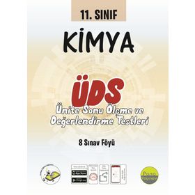11. Sınıf Kimya Ünite Değerlendirme Sınavı-Pano Yayınları