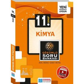 11.Sınıf Kimya Video Çözümlü Soru Bankası Evrensel İletişim Yayınları