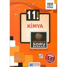 11.Sınıf Kimya Video Çözümlü Soru Bankası Evrensel İletişim Yayınları