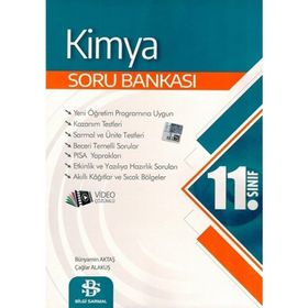 11.Sınıf Kimya Video Çözümlü Soru Bankası