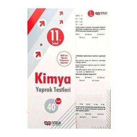 11. Sınıf Kimya Yaprak Testleri-Nitelik Yayınları