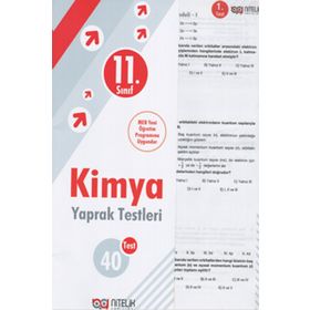 11. Sınıf Kimya Yaprak Testleri-Nitelik Yayınları
