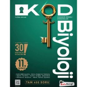 11. Sınıf Kod Biyoloji Kazanım Odaklı Denemeleri - Kafa Dengi Yayınları