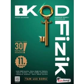 11. Sınıf Kod Fizik Kazanım Odaklı Denemeleri Kafa Dengi Yayınları