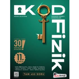 11. Sınıf Kod Fizik Kazanım Odaklı Denemeleri Kafa Dengi Yayınları