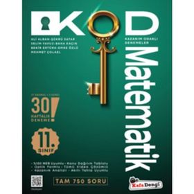 11. Sınıf Kod Matematik Kazanım Odaklı Denemeleri Kafa Dengi Yayınları