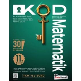 11. Sınıf Kod Matematik Kazanım Odaklı Denemeleri Kafa Dengi Yayınları