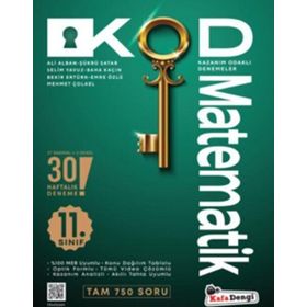 11. Sınıf Kod Matematik Kazanım Odaklı Denemeleri Kafa Dengi Yayınları
