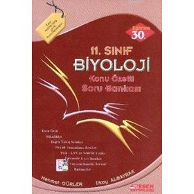 11. Sınıf Konu Özetli Soru Bankası Biyoloji Seti-Esen Yayınları